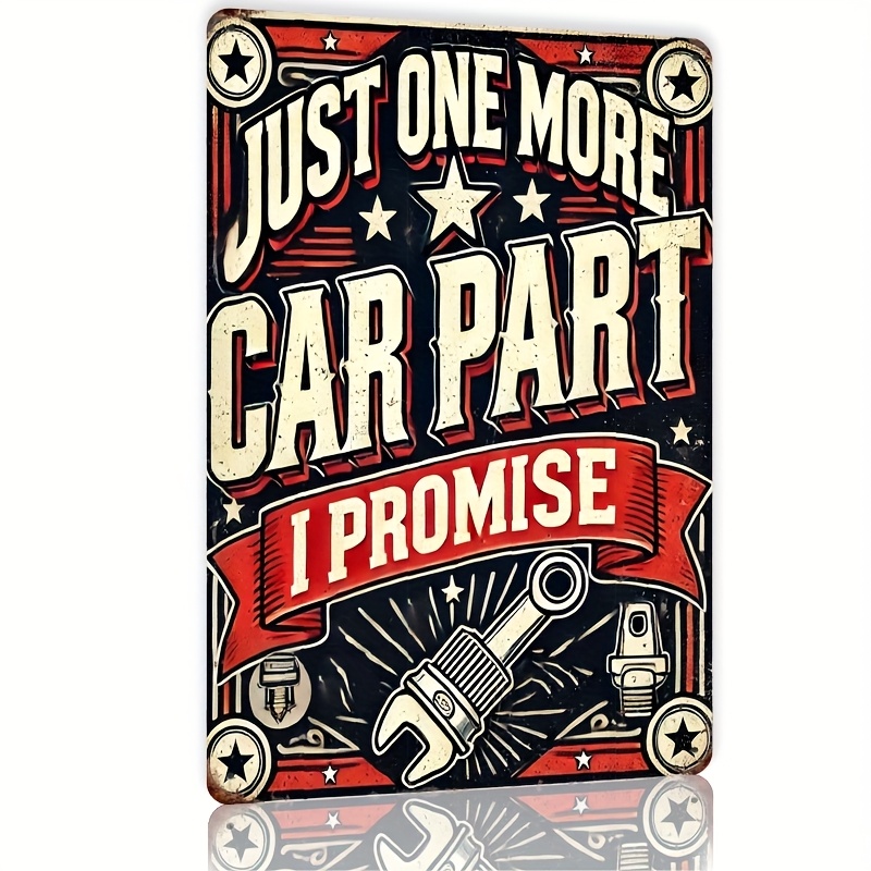 Auto Repair Shop Kitchener - ของตกแต่งห้อง, ป้ายโลหะตลกๆ สำหรับร้านซ่อมรถยนต์ Ipromise, ของตกแต่งห้องครัว, ร้านอาหาร,