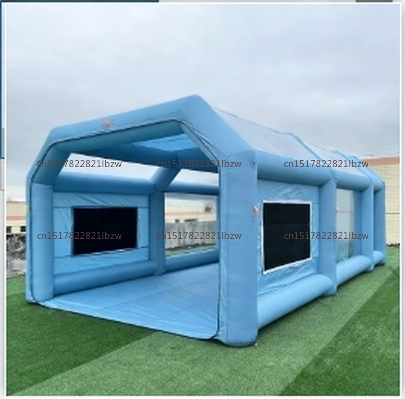 บูธพ่นสีแบบเป่าลมพร้อมเครื่องเ - Inflatable Paint Booth บทวิจารณ์และราคา
