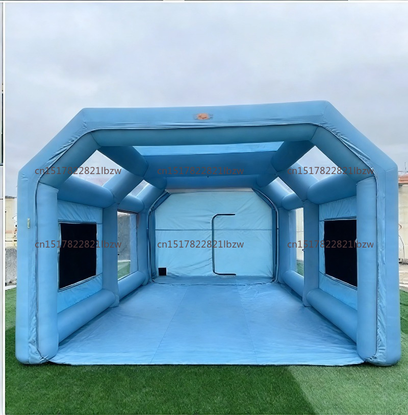 บูธพ่นสีแบบเป่าลมพร้อมเครื่องเ - Inflatable Paint Booth บทวิจารณ์และราคา