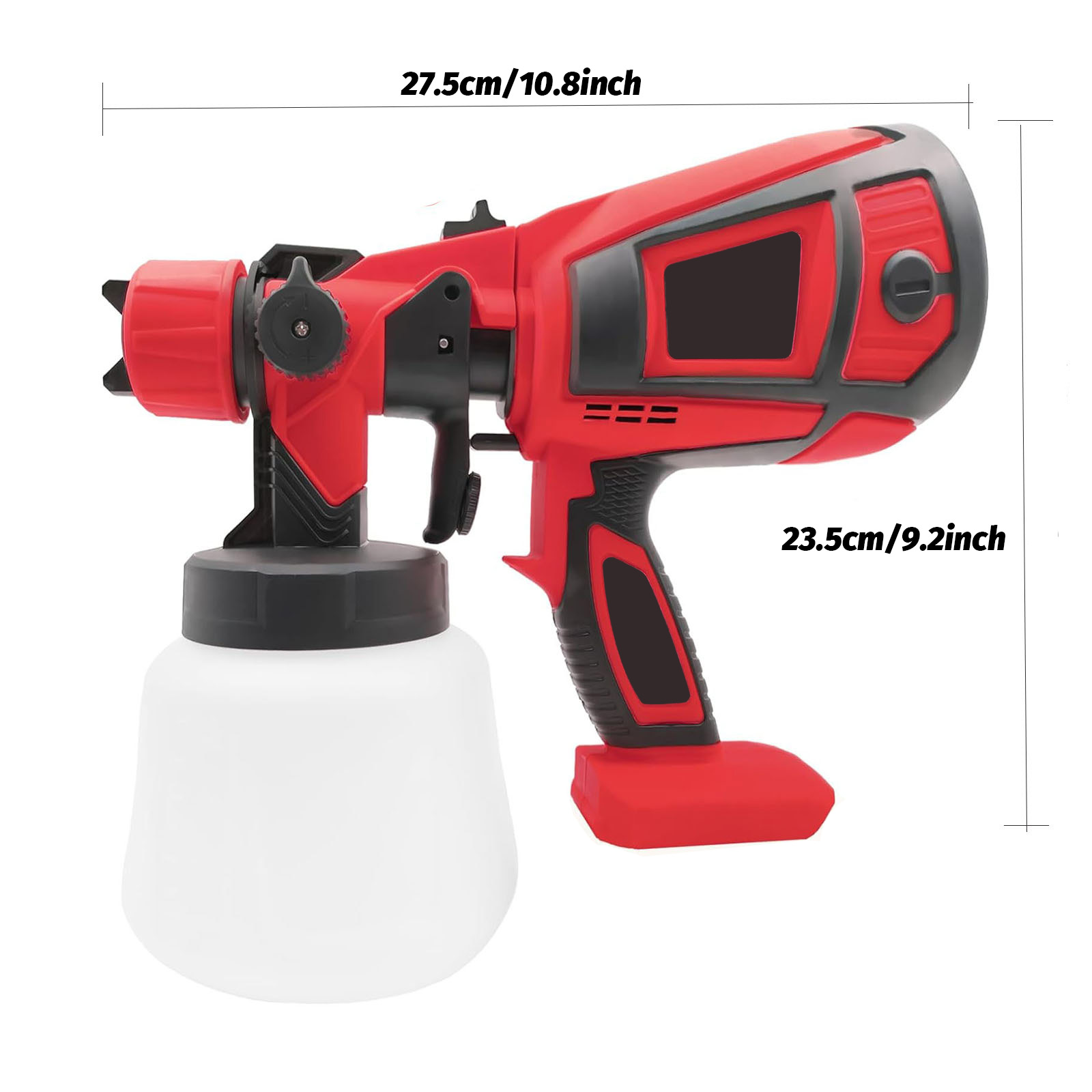 เครื่องพ่นสี HVLP ใช้ได้กับแบต - Heat Gun Paint Strip บทวิจารณ์และราคา