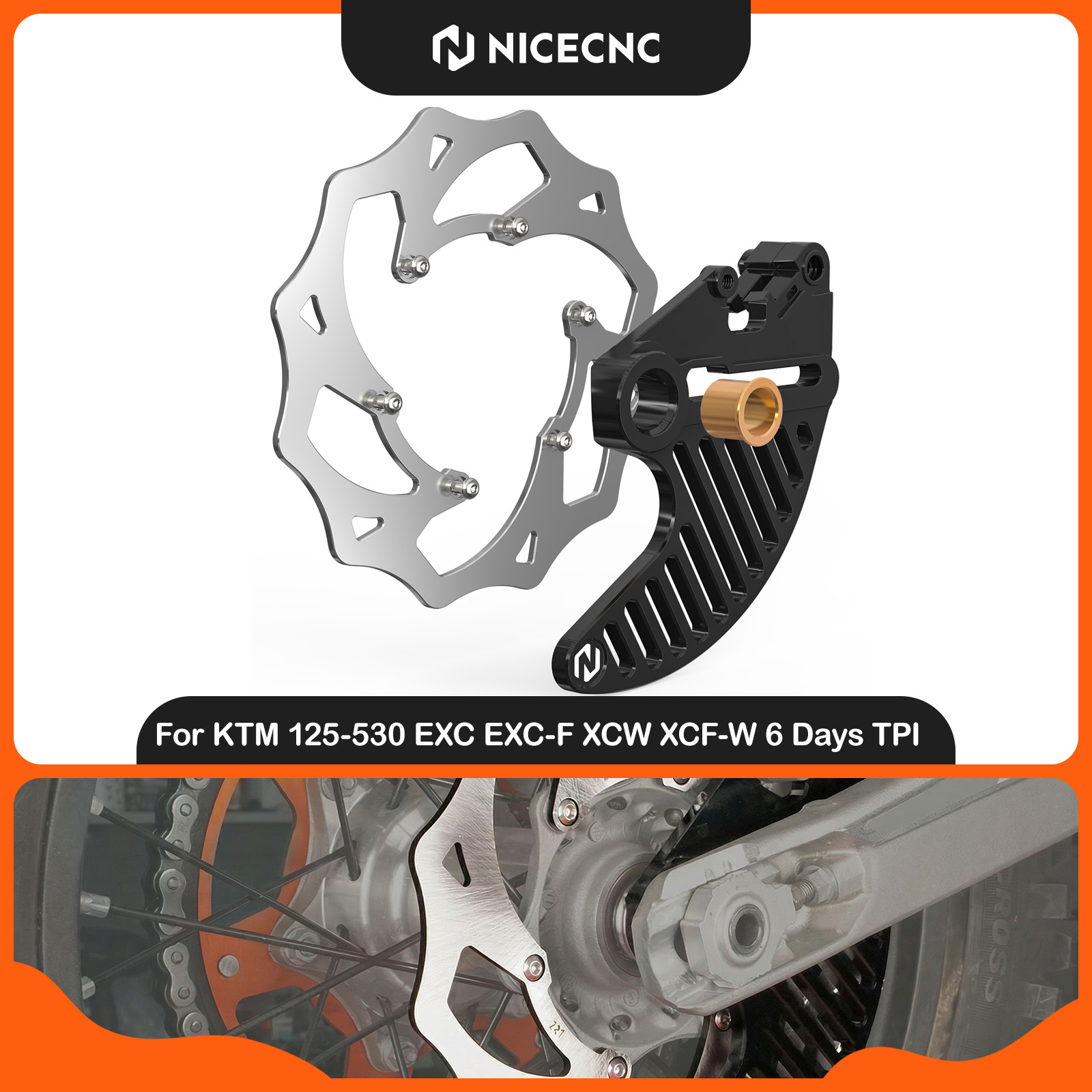 NICECNC สำหรับ KTM EXC 300 EXC - Exhaust Pipe Expander บทวิจารณ์และราคา