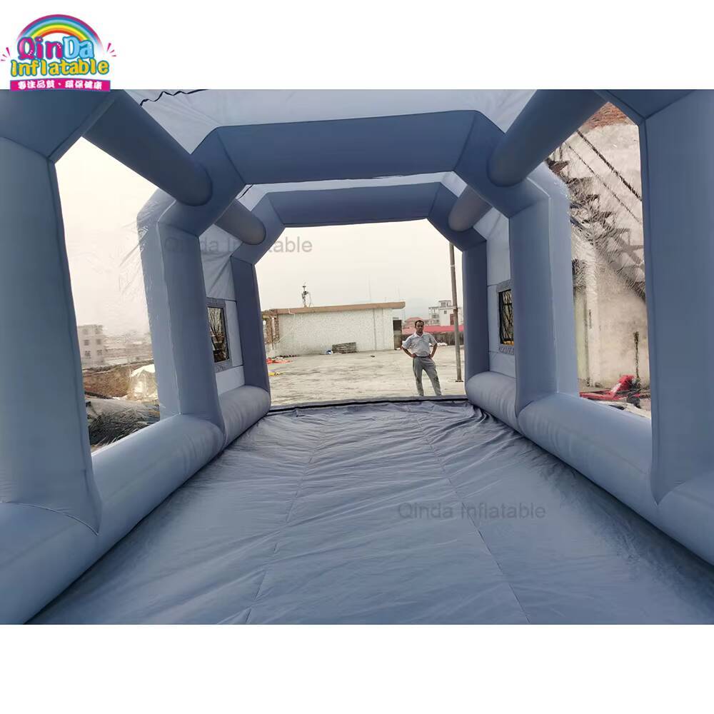 โรงรถเป่าลมยอดนิยม ห้องพ่นสีแบ - Inflatable Paint Booth บทวิจารณ์และราคา