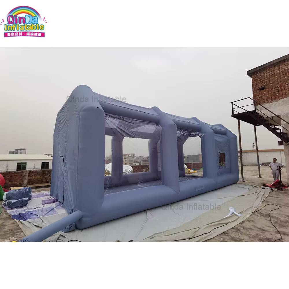 โรงรถเป่าลมยอดนิยม ห้องพ่นสีแบ - Inflatable Paint Booth บทวิจารณ์และราคา