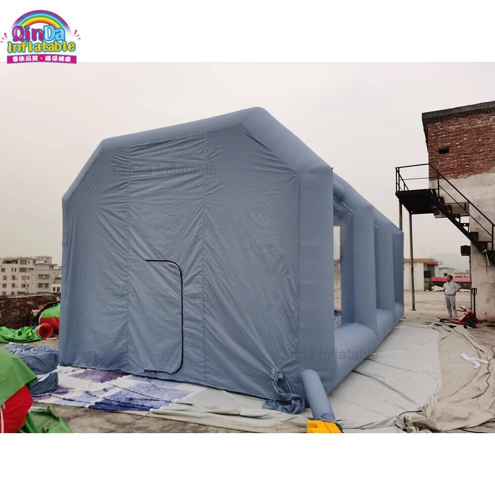 โรงรถเป่าลมยอดนิยม ห้องพ่นสีแบ - Inflatable Paint Booth บทวิจารณ์และราคา