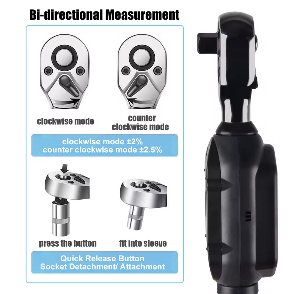 ใหม่ดิจิตอลที่ตั้งไว้ล่วงหน้าป - Torque Wrench Digital บทวิจารณ์และราคา