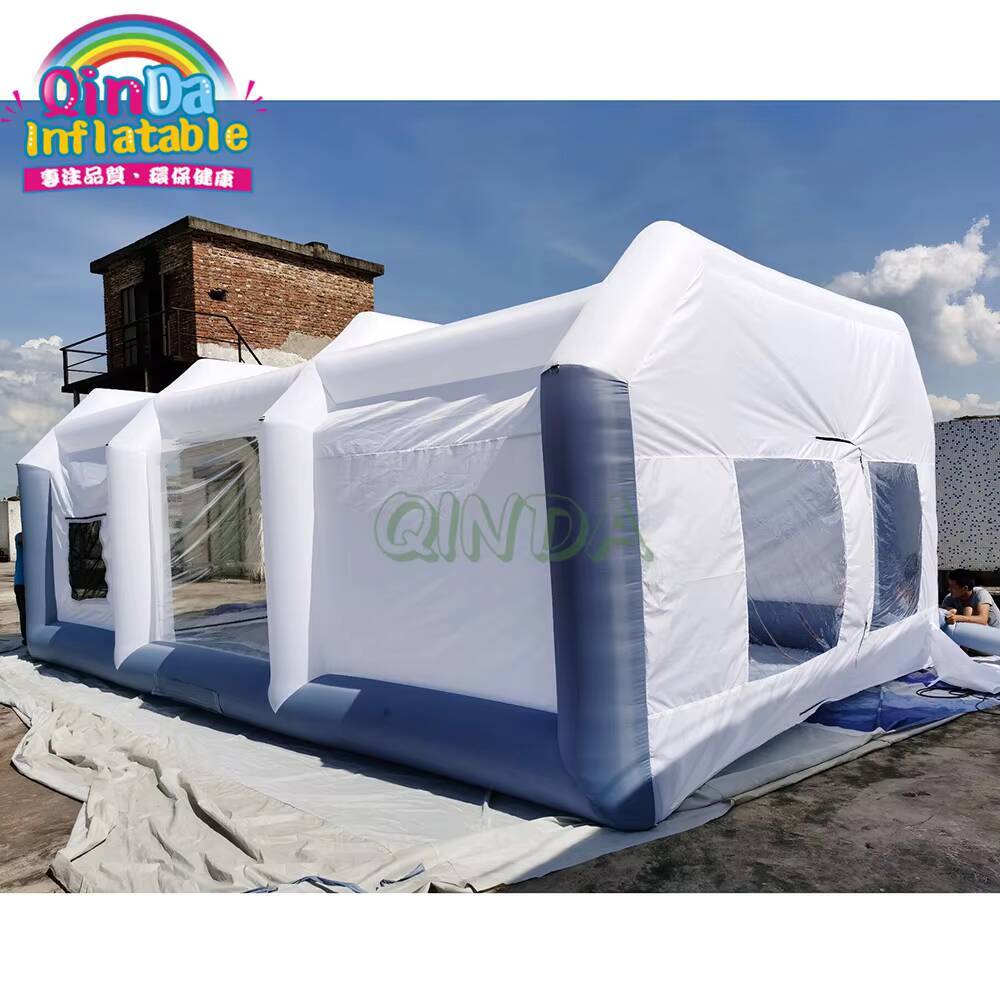 บูธพ่นสีรถยนต์แบบเป่าลมเคลื่อน - Inflatable Paint Booth บทวิจารณ์และราคา