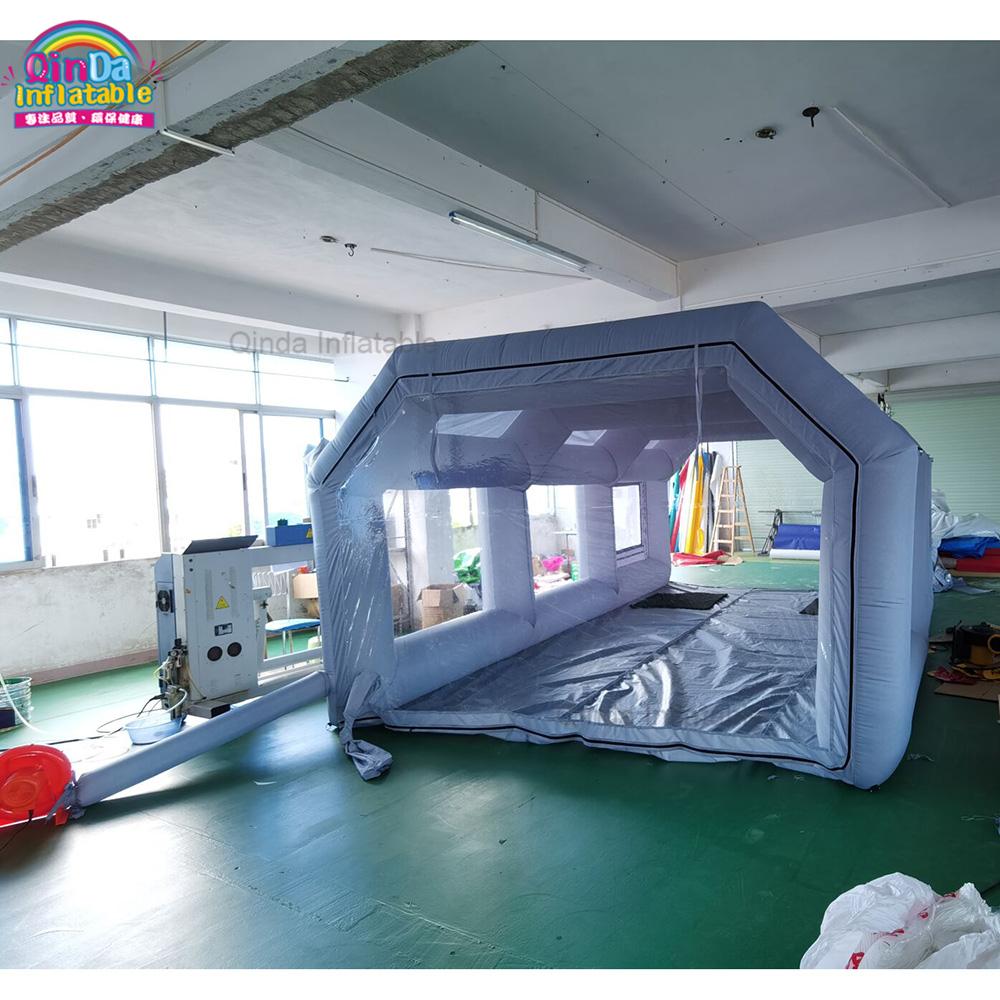 เต็นท์พ่นสีแบบเป่าลมขนาดใหญ่หล - Inflatable Paint Booth บทวิจารณ์และราคา