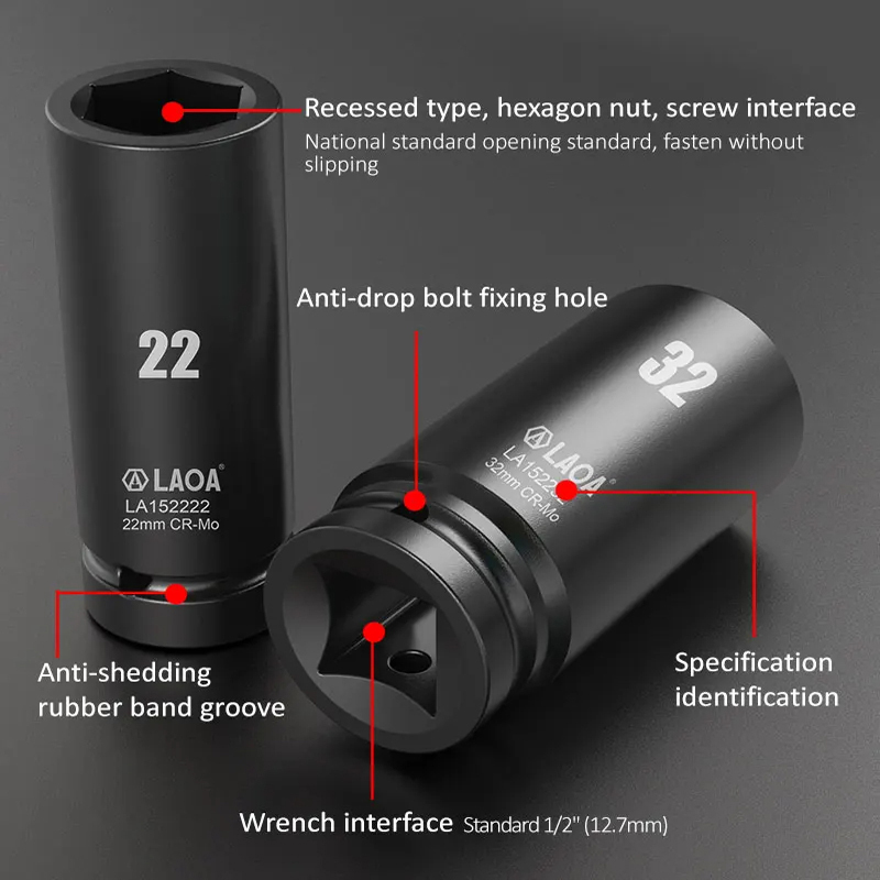 LAOA 1/2 นิ้วใช้กับประแจวงล้อเ - Torque Wrench Digital บทวิจารณ์และราคา
