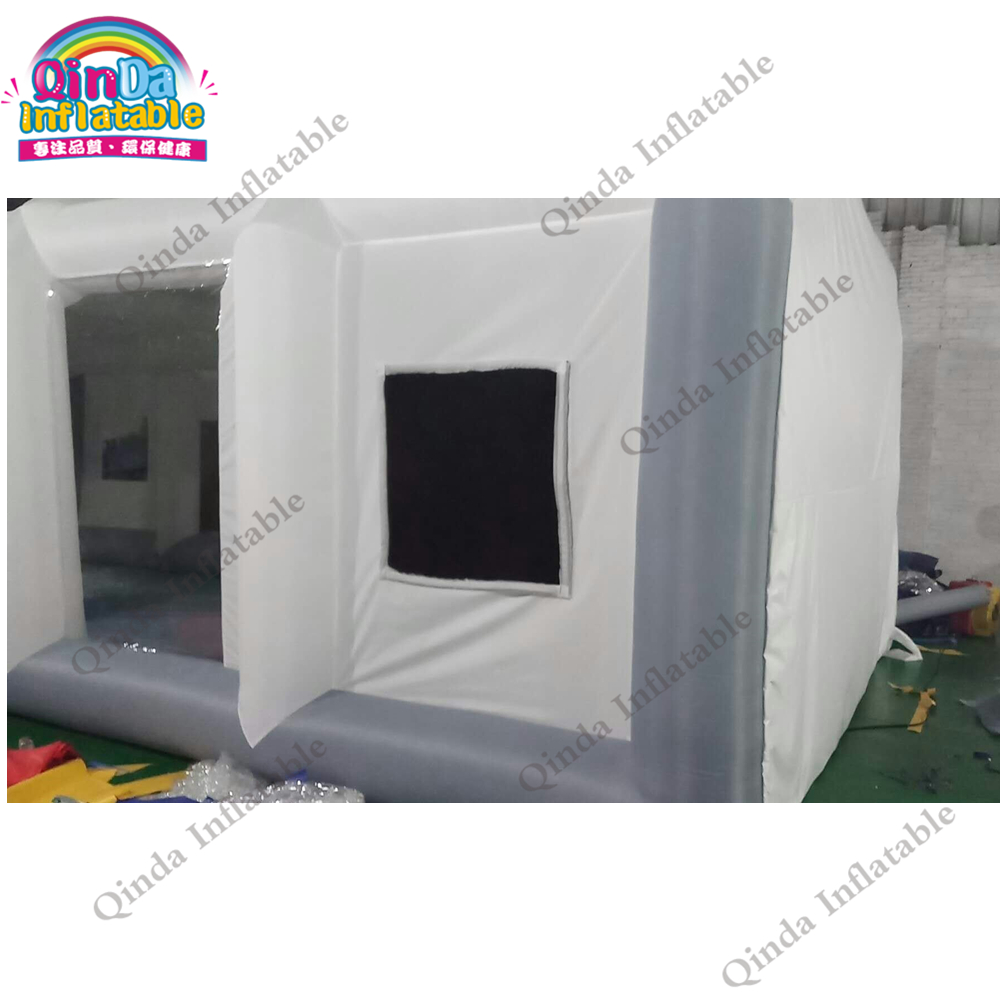 เต็นท์พ่นสีรถยนต์แบบเป่าลมมือส - Inflatable Paint Booth บทวิจารณ์และราคา