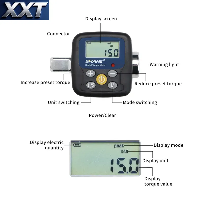 XXT Shahe ดิจิตอลทอร์คเวย์ช อะ - Torque Wrench Digital บทวิจารณ์และราคา
